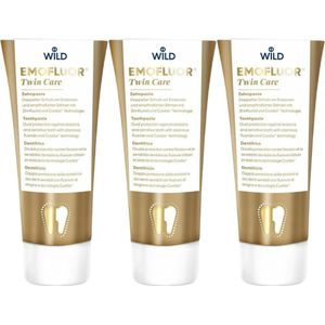EMOFLUOR Twin Care Zahnpaste Tb 75 ml x3 3x75 Tandpasta