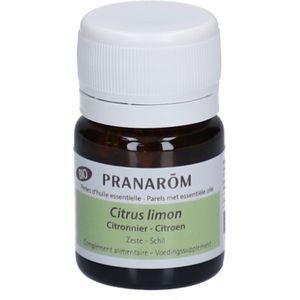 Pranarom Citroen Etherische Olieparels - Biologisch 60 Parels