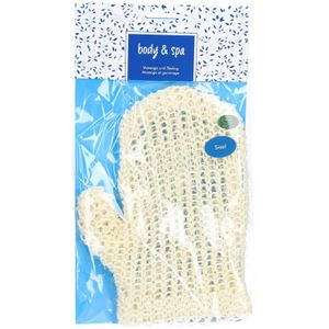 HERBA Body & Spa Natuurlijke sisal massage- en scrubhandschoen 1 Handschoenen