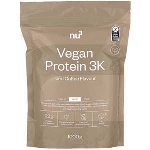 nu3 Vegan Protein 3k Iced Coffee 1000 Poeder