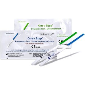 One+Step Combinatiepakket 30 Ovulatietests + 10 Zwangerschapstests 40