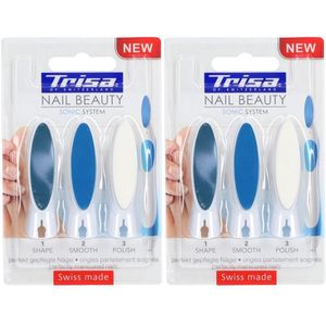 TRISA Nail Beauty Sonic System - Soin des ongles 2x3 Schaar