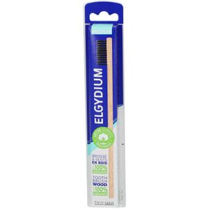 Elgydium Houten Tandenborstel Medium 1