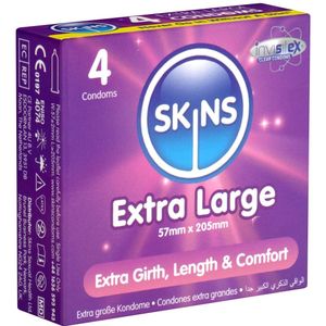 Skins *Extra Large* 4 Condooms