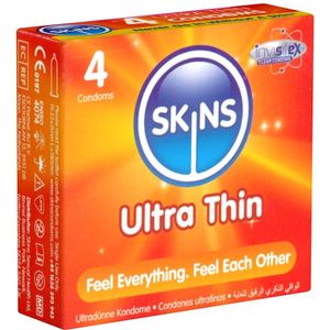 Skins *Ultra Thin* 4 Condooms