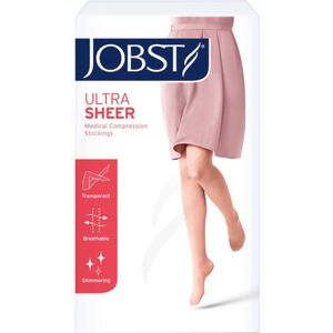 Jobst Ultrasheer Softfit Kniehoogte Klasse 1 Large Zwart 7768208 Overige