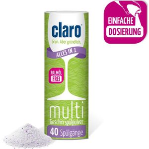 claro Multi-vaatwaspoeder in blik 800