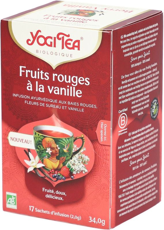 Yogi Tea Berry Vanilla Bio pakje