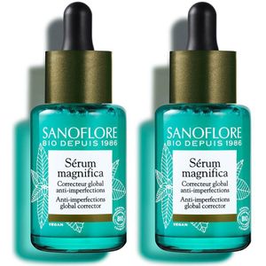 SANOFLORE Magnifica Sérum Certifié Bio x2 2x30 Concentraat