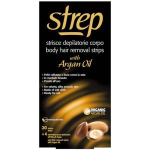 STREP Ontharingsstrips Lichaam Argan 20 Stroken