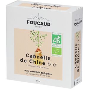 FOUCAUD Etherische olie van biologische Chinese kaneel 10 Huidolie