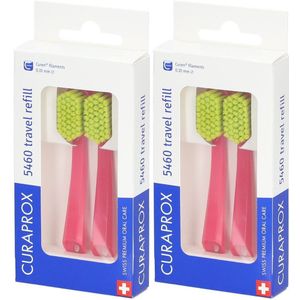 CURAPROX CS 5460 Duo Reisset navulling 2x1 Tandenborstel