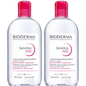 Bioderma Sensibio H2O Micellair Water DUO 2x500 Gezichtswater