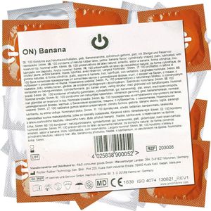 On) *Banana* 100 Condooms