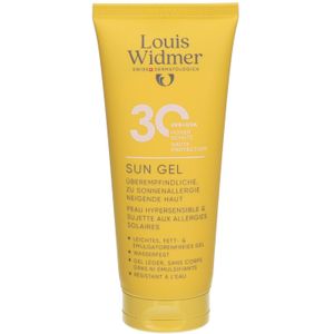 Louis Widmer Sun Gel 30 - Zonder parfum 100 Zonnecrème