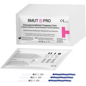 BMUT Zwangerschapstest 10 miu/ml ultragevoelige vroege zwangerschapstest Teststrips
