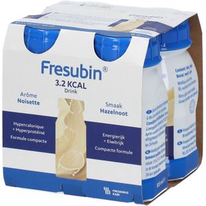 Fresubin 3.2KCAL Drink Nootjes 4x125 Drinkbare oplossing