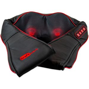 axion® Draadloos Shiatsu-massageapparaat voor de nek, met infrarood-warmtefunctie, nekmassage 1 Apparaat