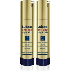 LUBEX Anti-âge® Rijke Nachtcrème 2x50