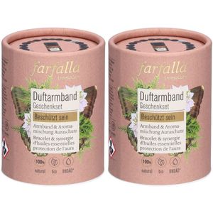Farfalla AromaCare Geschenkset Geurarmband Duo 2x1
