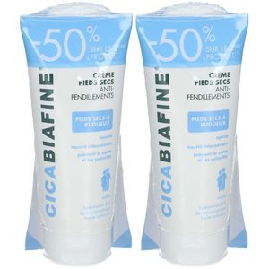 CicaBiafine Anti-Kloven Droge Voet Crème 2x2x100 Voetcrème