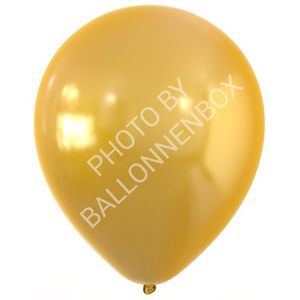 Gouden Ballonnen 30cm 100 stuks