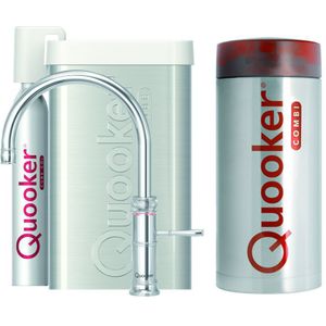 QUOOKER COMBI+ CLASSIC FUSION ROUND CHROOM + CUBE – 22+CFRCHR