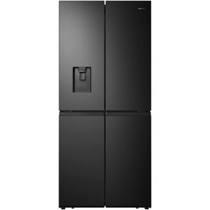 Hisense RQ560N4WBF amerikaanse koelkast Vrijstaand 454 l F Zwart