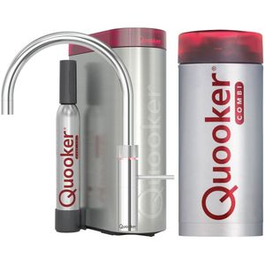 QUOOKER COMBI FUSION ROUND CHROOM + CUBE – 22FRCHR