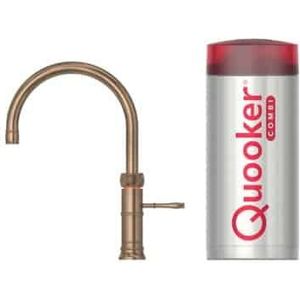 QUOOKER COMBI+ CLASSIC FUSION ROUND MESSING PATINA – 22+CFRPTN