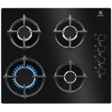 Electrolux EGG6407K Zwart Ingebouwd 59 cm Gaskookplaat 4 zone(s)