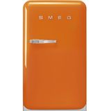 Smeg FAB10ROR5 combi-koelkast Vrijstaand 122 l E Oranje