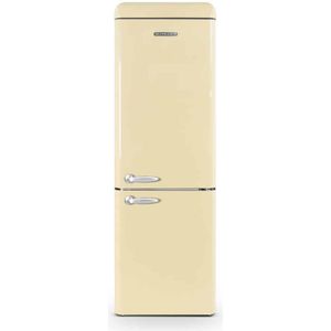 Schneider SCB300VCR - Koel- en vriescombinatie - Creme