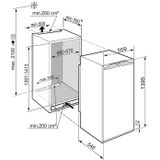 Liebherr SIFNd 4556-20 - Inbouw vriezer Wit