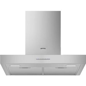 Smeg KBT600XE afzuigkap Muurmontage Roestvrijstaal 820 m³/uur A