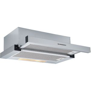 Schneider AG SCHT962AX afzuigkap Semi-inbouw (uittrekbaar) Roestvrijstaal 620 m³/uur A