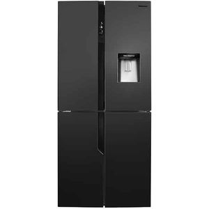 Hisense RQ560N4WB1 amerikaanse koelkast Vrijstaand 431 l F Zwart