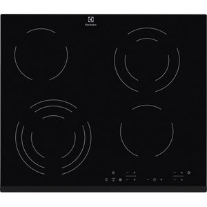 Electrolux EHF6343FOK kookplaat Zwart Ingebouwd 60 cm Keramisch 4 zone(s)