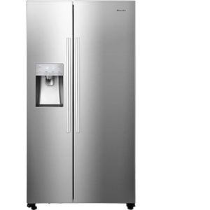 Hisense RS694N4ICF Freestanding American Side-by-Side Fridge Freezer - Total No Frost