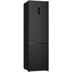 Gorenje NRK620FABK4 Vrijstaande koelkast met vriesvak cm. 60 uur. 200 - lt. 336 - zwart