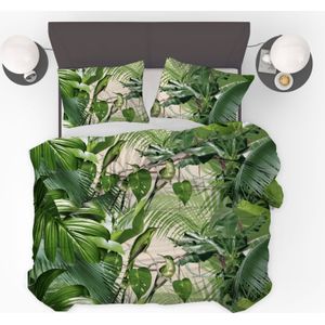 Jungle Jumina Kant en Klaar Dekbed / Dekbed Zonder Overtrek - 240 x 220