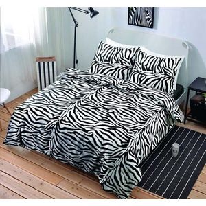 Dekbedovertrek Zebra Lits-Jumeaux 240x200/220 cm + 2 kussenslopen