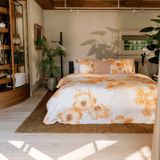 Dekbedovertrek - Wit - Katoen - Eenpersoons