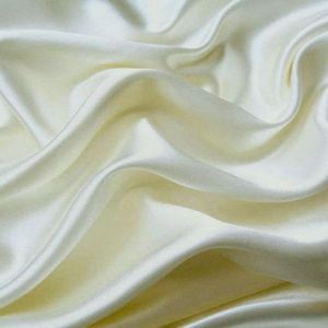 Satijnen Hoeslaken Crème - 140 x 200