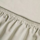 Premium Stretch Topper Hoeslaken Dubbel Jersey Zand - 80/100 x 200/220