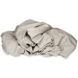 Hoeslaken Perkal Katoen - Shizu - Zand - 90 x 200