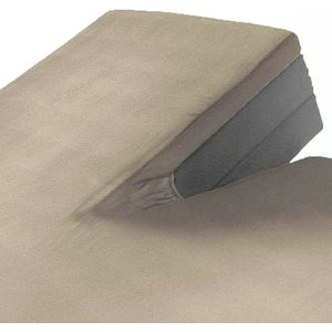 Split Topper Jersey Hoeslaken - Taupe - 180 x 200/220