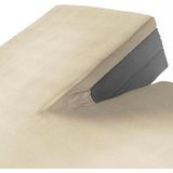 Split Topper Jersey Hoeslaken Zand - 200 x 200/220