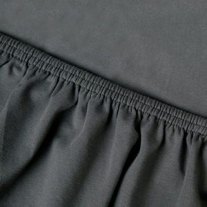 Premium Stretch Topper Hoeslaken Dubbel Jersey Antraciet - 80/100 x 200/220