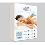 Suite sheets Molton - Waterdicht - 80% Katoen - 140x200 + 30 cm hoek - Wit